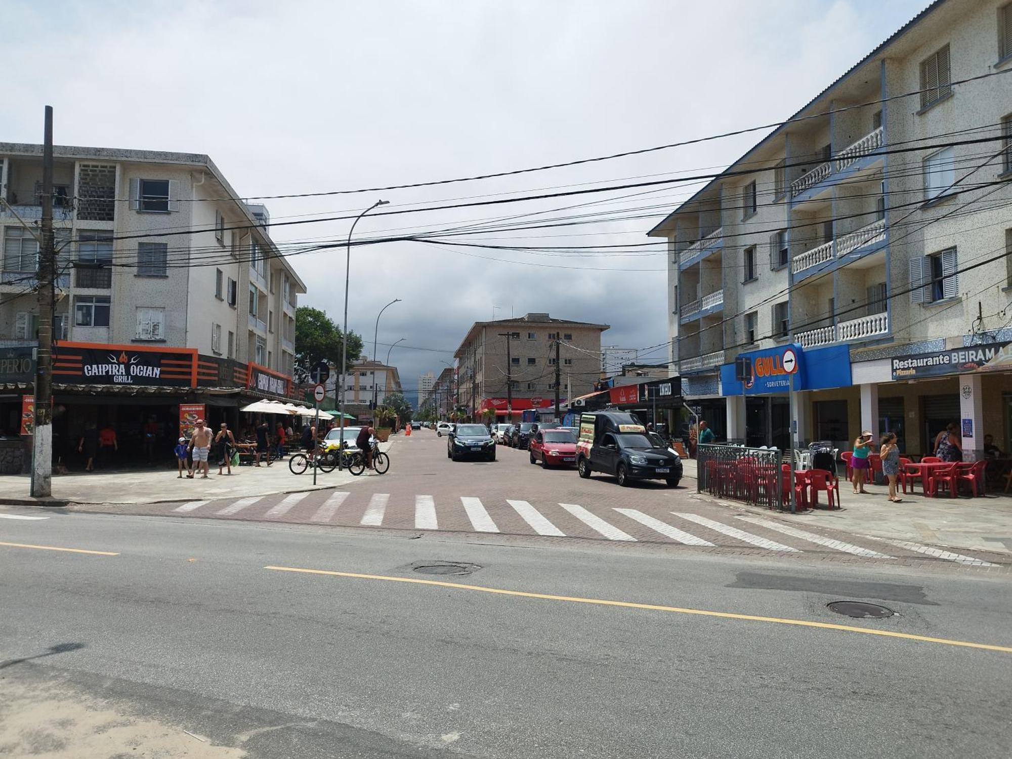 Ape Privilegiado No Centro Da Ocian E A 150M Da Praia E Feirinha, Com Wi-Fi E Garagem ! Praia Grande  Zewnętrze zdjęcie